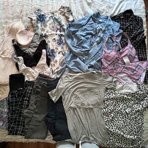 Maternity Clothing Bundle - Size Small - Motherhood, H&M, Pink Blush